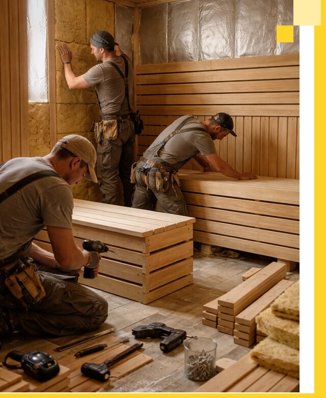 Профессиональное строительство саун под ключ в Ярцеве