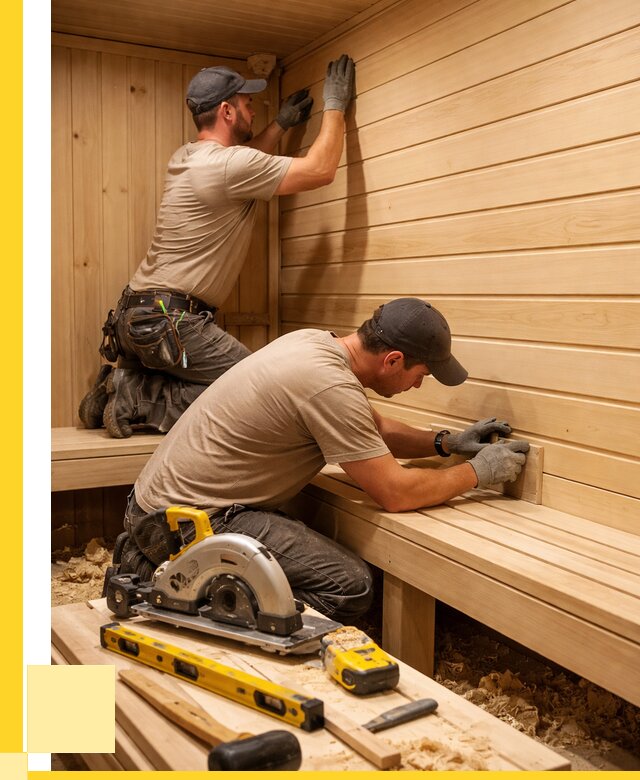 Обшивка саун вагонкой в Ярцеве от 2544 р. | ЭриданРцв