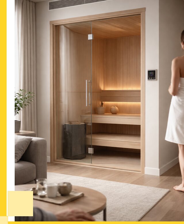 Сауна в квартире под ключ в Ярцеве от 122088 р. ЭриданРцв