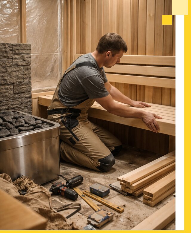 Сауны для дома под ключ с проектированием и монтажом в Ярцеве