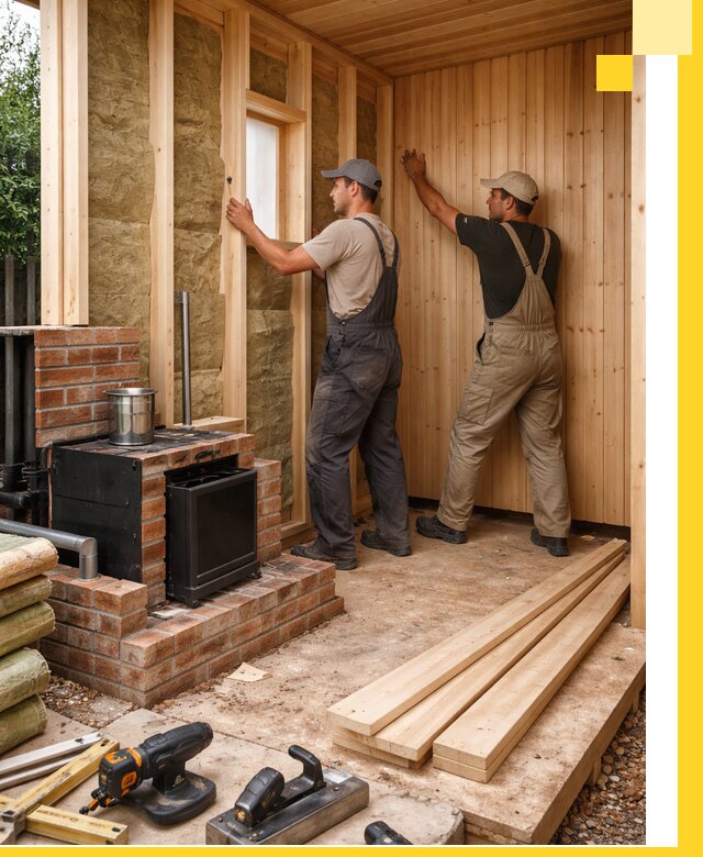 Строительство и установка дачных саун под ключ в Ярцеве