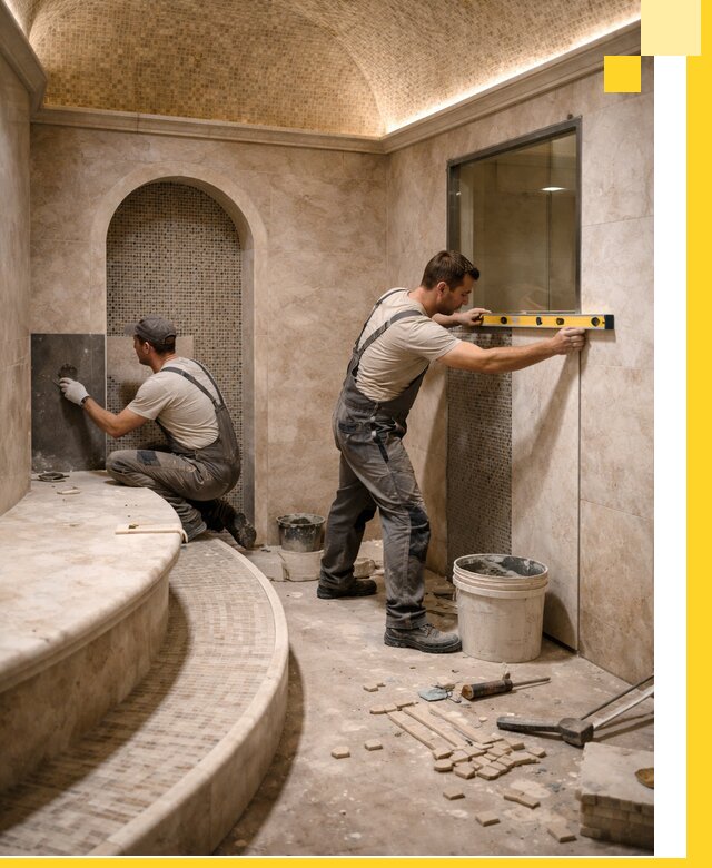 Проектирование и строительство саун с хамамом под ключ в Ярцеве