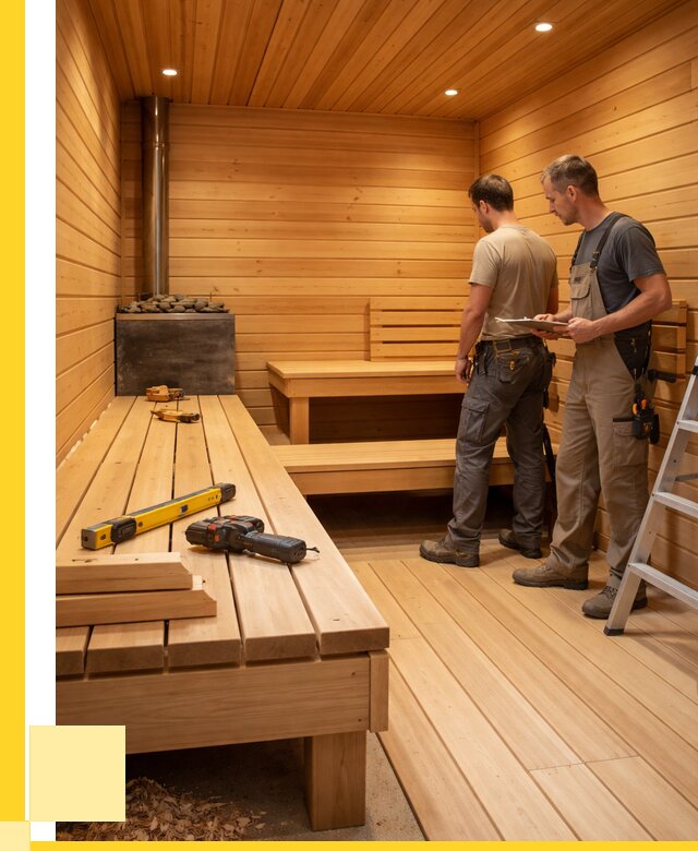 Отделка бань и саун в Ярцеве по цене от 4578 р. | ЭриданРцв