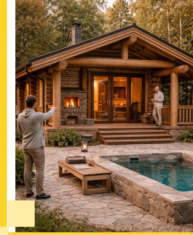 Проекты бань и хамам в Ярцеве от 25435 р. | ЭриданРцв