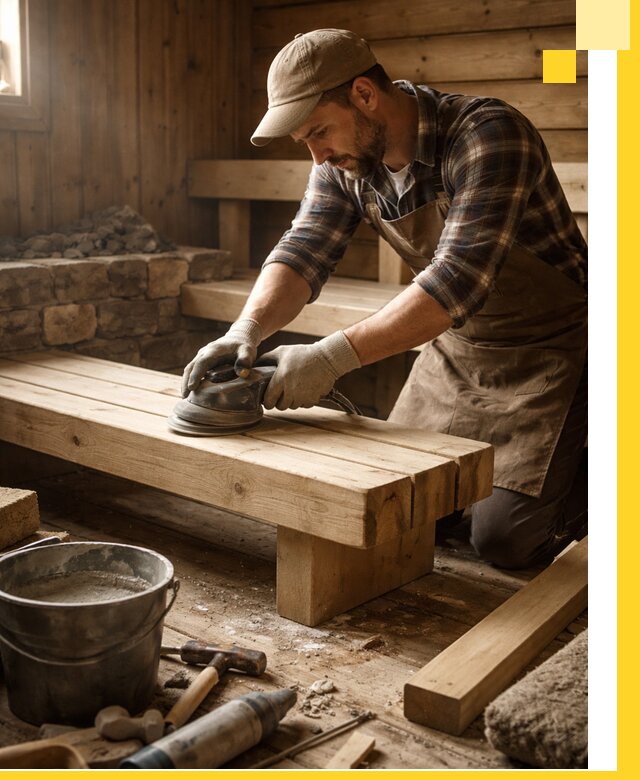 Ремонт бань под ключ в Ярцеве с гарантией качества и сроков