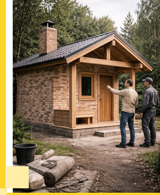 Кирпичные бани и печи в Ярцеве от 356090 р. | ЭриданРцв