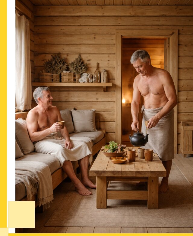 Бани с комнатой отдыха под ключ в Ярцеве от 457830 р. | ЭриданРцв