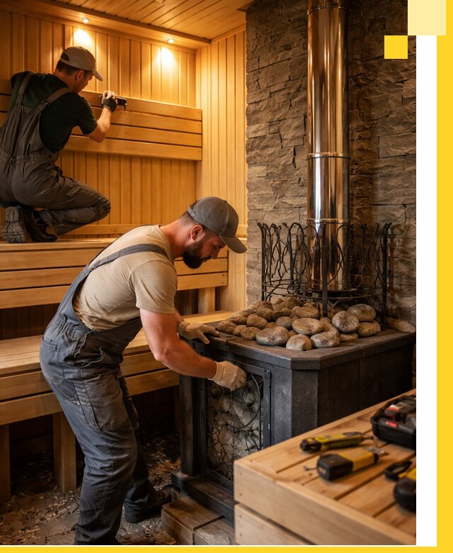 Комплексный дизайн бань, саун и зон отдыха в Ярцеве