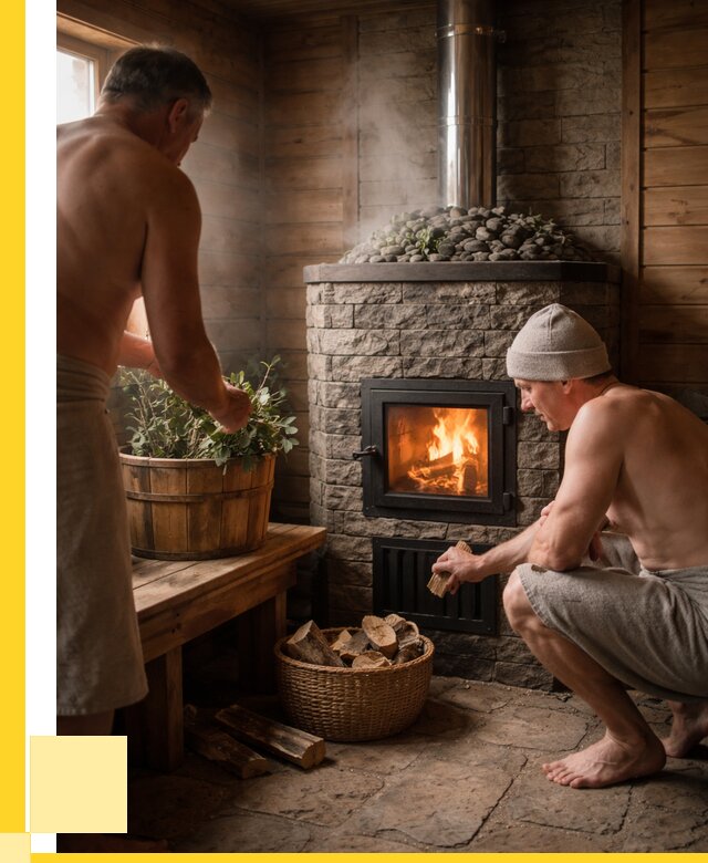 Банные печи под ключ в Ярцеве от 45783 р. | ЭриданРцв кирпичная