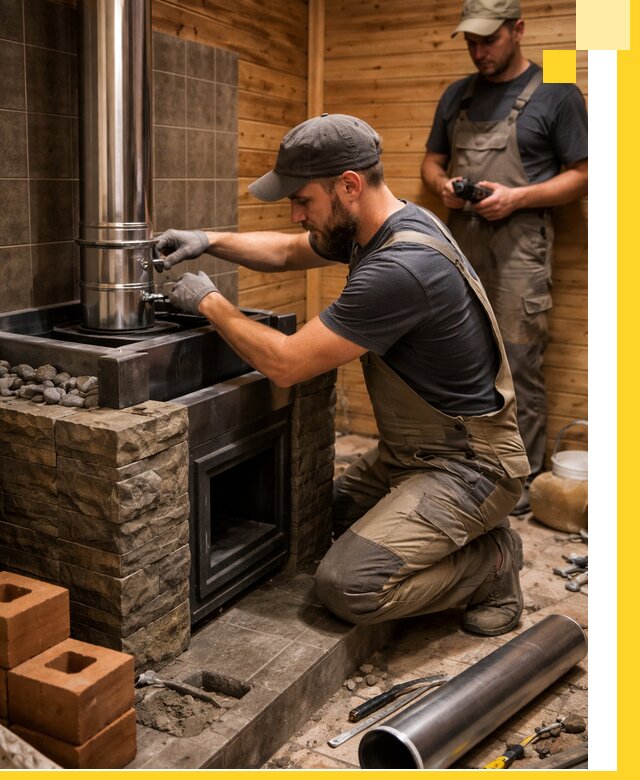 Изготовление и установка банных печей под ключ в Ярцеве