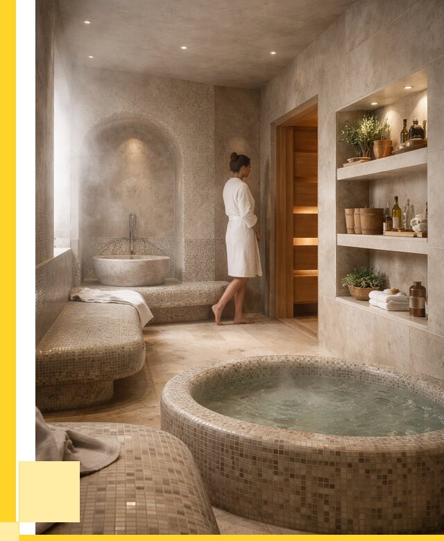 Строительство бани с хамамом в Ярцеве от 763050 р. | ЭриданРцв