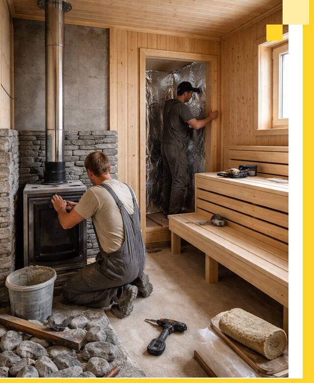 Строительство и изготовление бань под ключ в Ярцеве