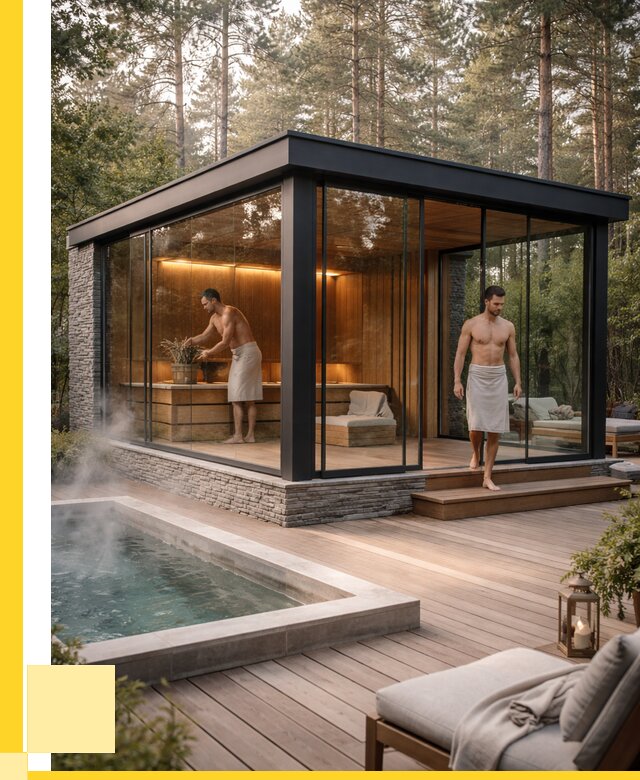 Стеклянные бани и двери в Ярцеве от 457830 р. | ЭриданРцв