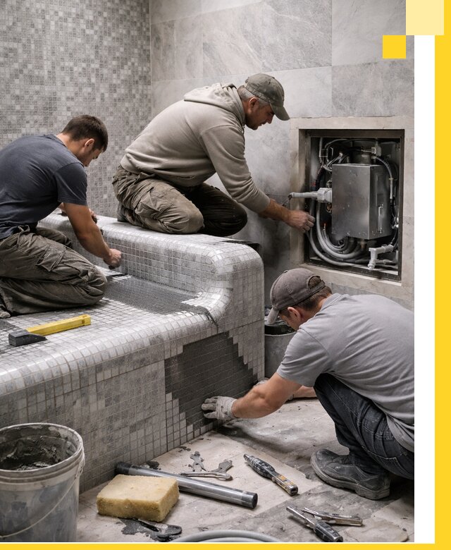 Проекты хамамов под ключ в Ярцеве и дизайн и строительство