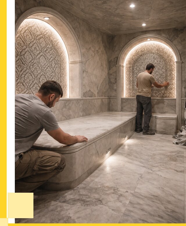 Турецкие бани под ключ в Ярцеве от 254350 р. | ЭриданРцв