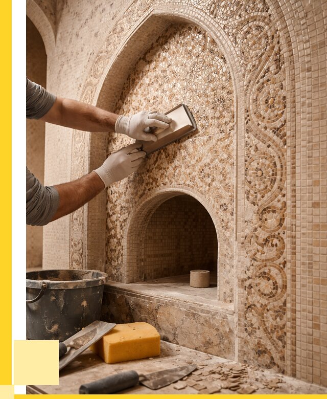 Мозаика для хамама в Ярцеве под ключ от 5087 р. | ЭриданРцв