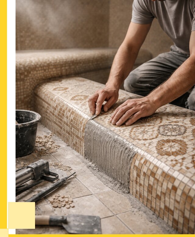 Плитка для хамама под ключ в Ярцеве от 3561 р. | ЭриданРцв